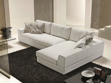 MY WAY - Sectional fabric sofa with chaise longue by Former In Italia - view 2